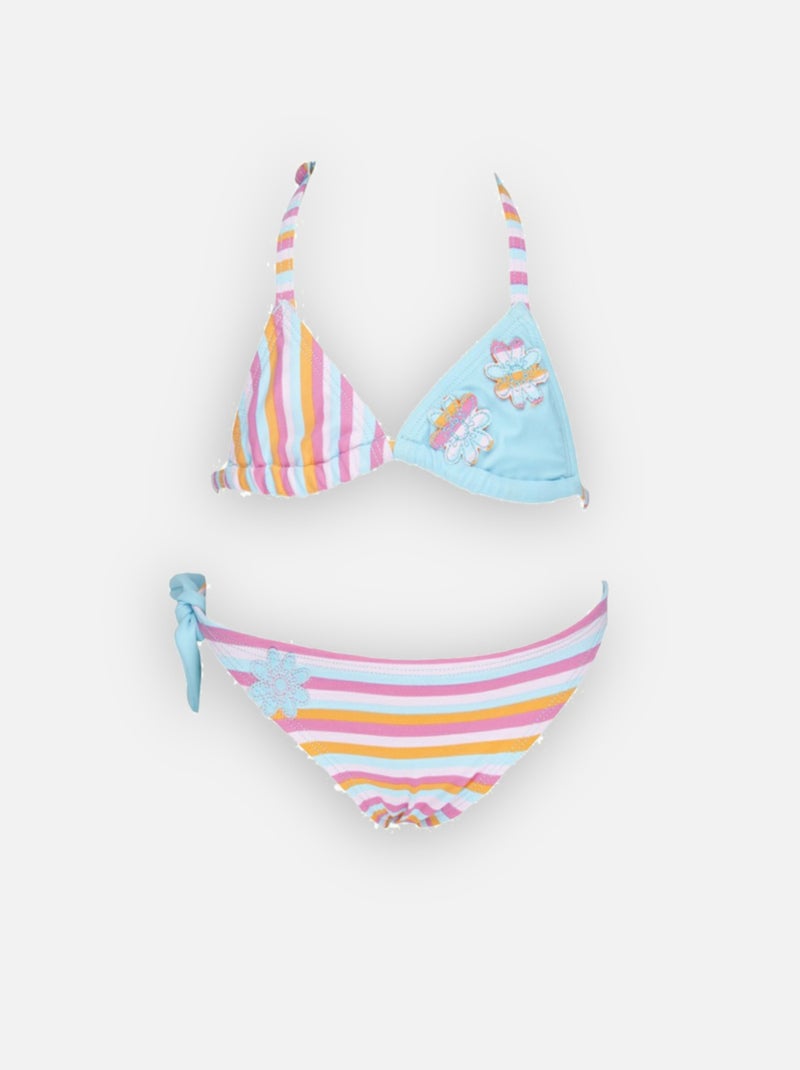 Bikini Bayagère Fille Archimède Bleu - Kiabi