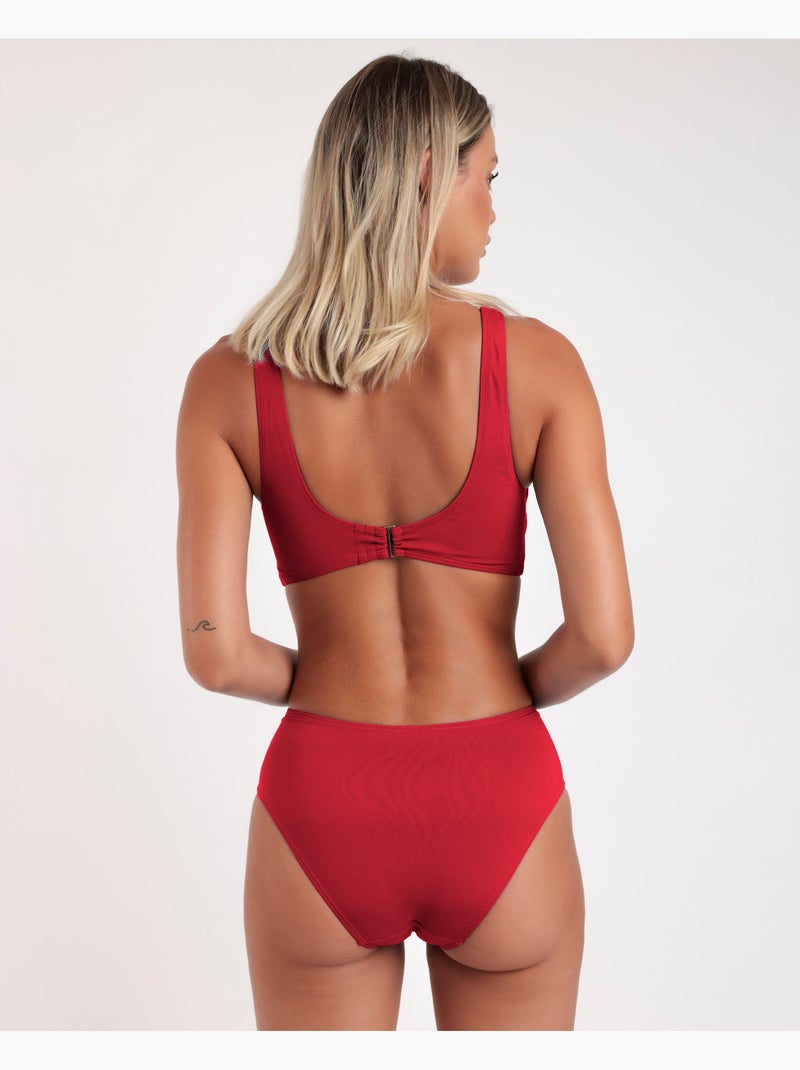 Bikini de luxe ADMAS pour femme Rouge - Kiabi