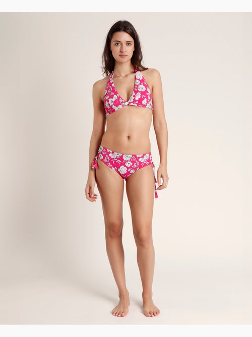 Bikini de plage fleuri dos nu pour femme ADMAS - Kiabi Bikini de plage fleuri dos nu pour femme ADMAS - Kiabi
