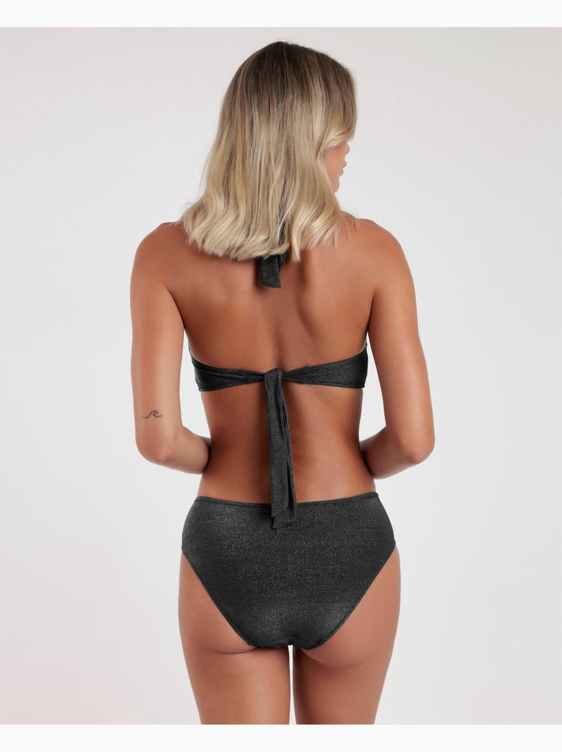 Bikini dos nu Dazzler pour femme ADMAS Noir - Kiabi