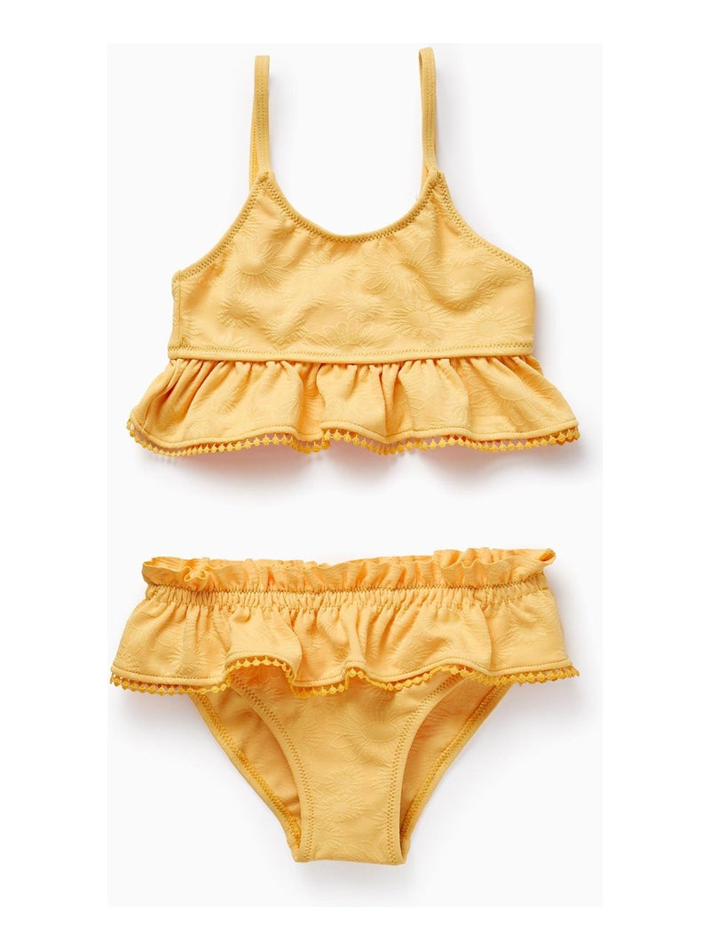Bikini jaune pour fille Jaune - Kiabi