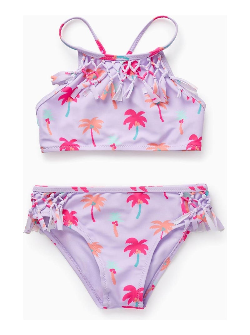 Bikini lilas pour fille EXPLORING AUSTRALIA Mauve - Kiabi