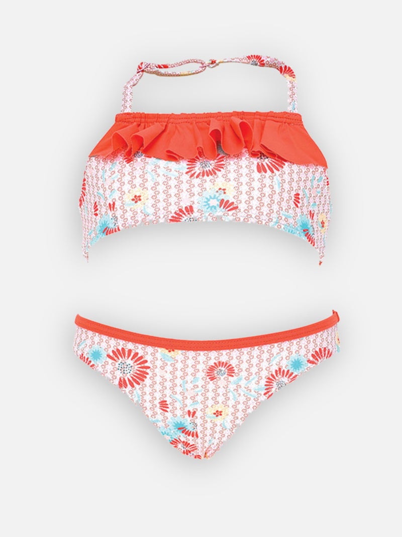 Bikini Peps Archimède Orange - Kiabi
