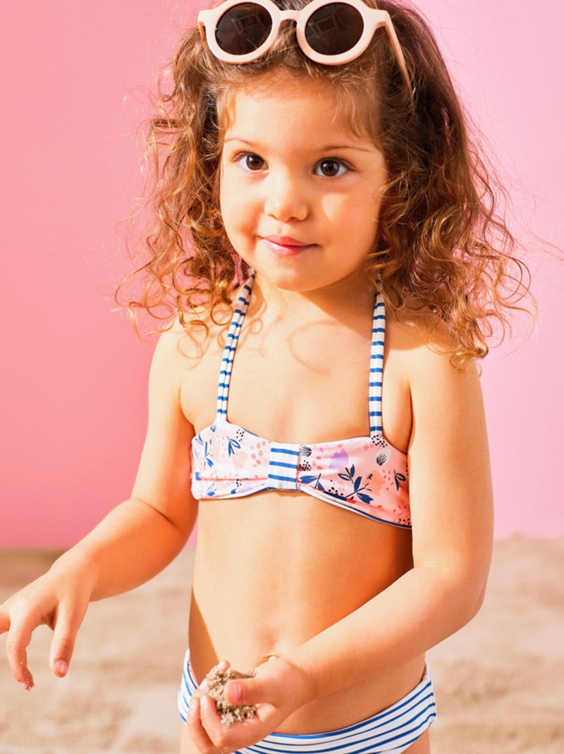 Bikini Reversible Archimède Rose - Kiabi