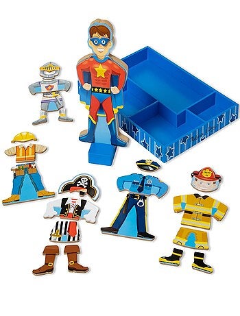 Billy et ses costumes magnétiques