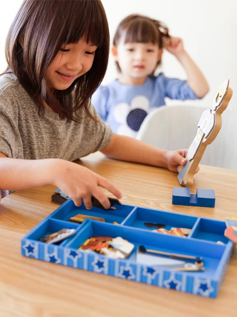 Billy et ses costumes magnétiques Bleu - Kiabi