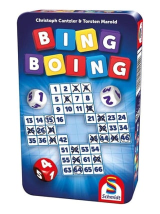 Bing Boing - Jeu format voyage en boite metal