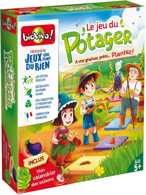 Bioviva - Le Jeu Du Potager - Kiabi