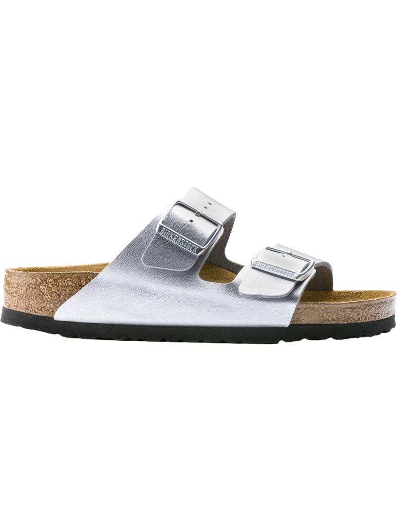 Birkenstock - Sandales coupe régulière ARIZONA Argenté - Kiabi