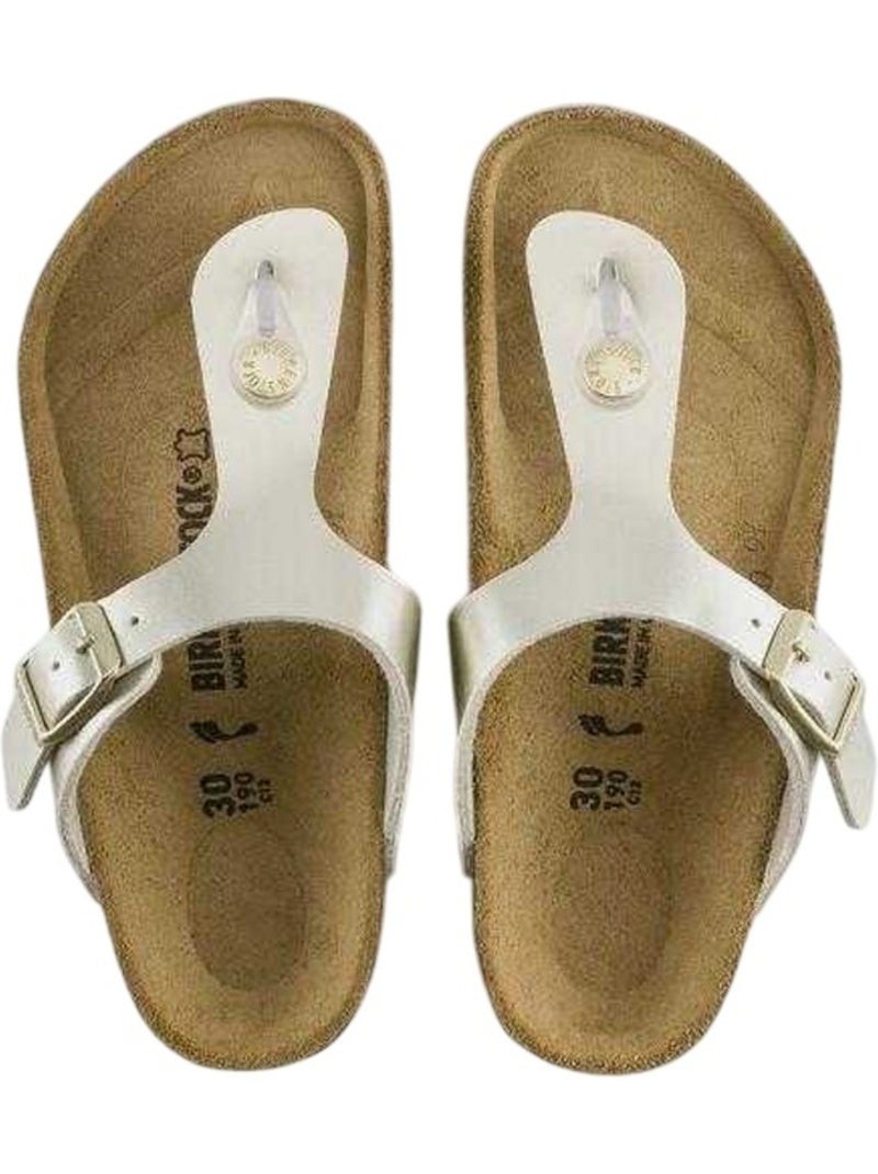 Birkenstock - Sandales GIZEH Jaune - Kiabi