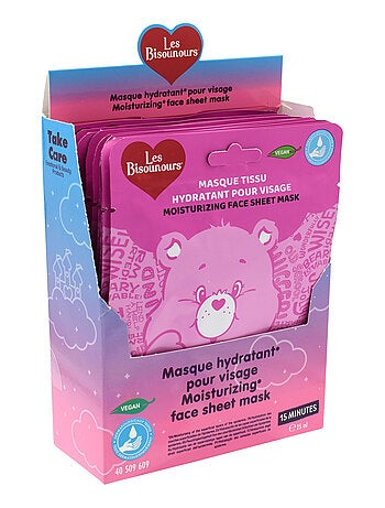 Bisounours - Masque Tissu Hydratant pour Visage - 25 ml