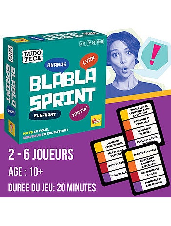 Blabla Sprint – Le Jeu de Mots Rapide et Créatif pour Toute la Famille – Lisciani