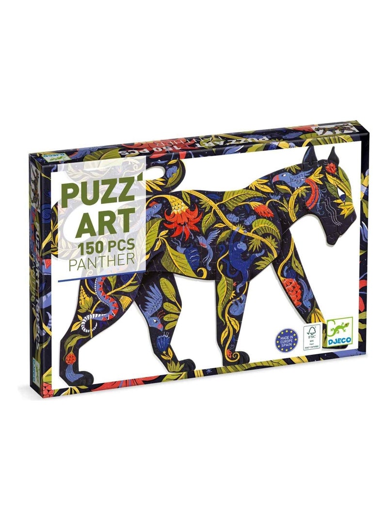 Black Panther Puzz'art 150 pièces N/A - Kiabi