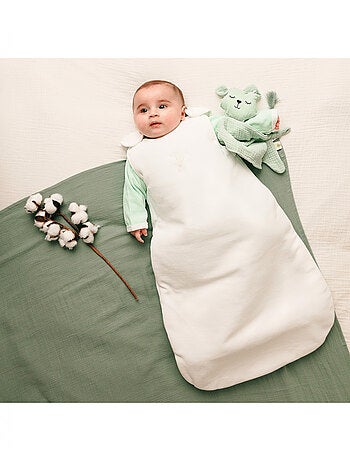 Blanc Avenue Bébé Lot De 2 Bodys Manches Longues Imprimé