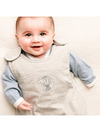 Blanc Avenue Bébé Lot De 2 Bodys Manches Longues Imprimé