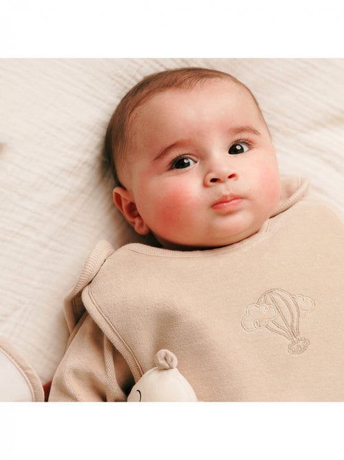 Blanc Avenue Bébé Lot de 2 Bodys manches longues imprimé - Kiabi