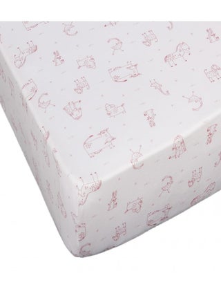 Blanc Avenue Bébé Lot De 2 Draps Housses Jersey