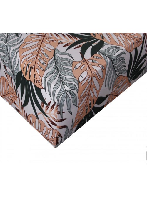 Blanc Avenue Drap Housse Satin De Coton - Kiabi