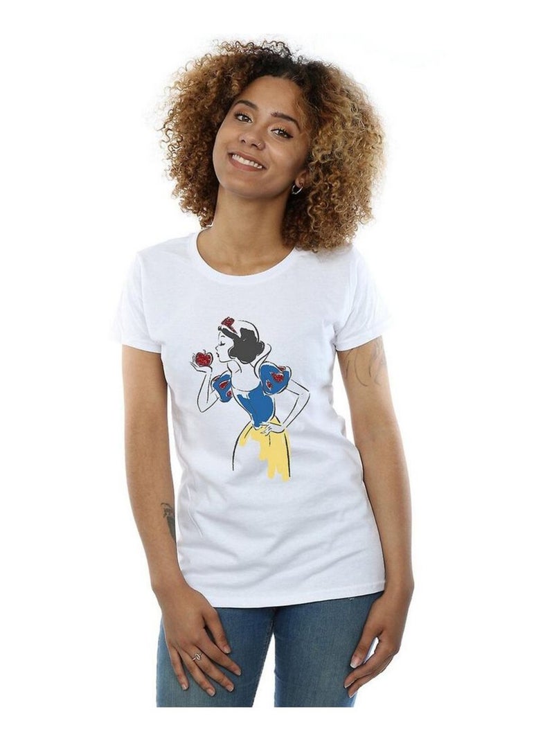 Blanche-Neige And The Seven Dwarfs - T-shirt Blanc - Kiabi