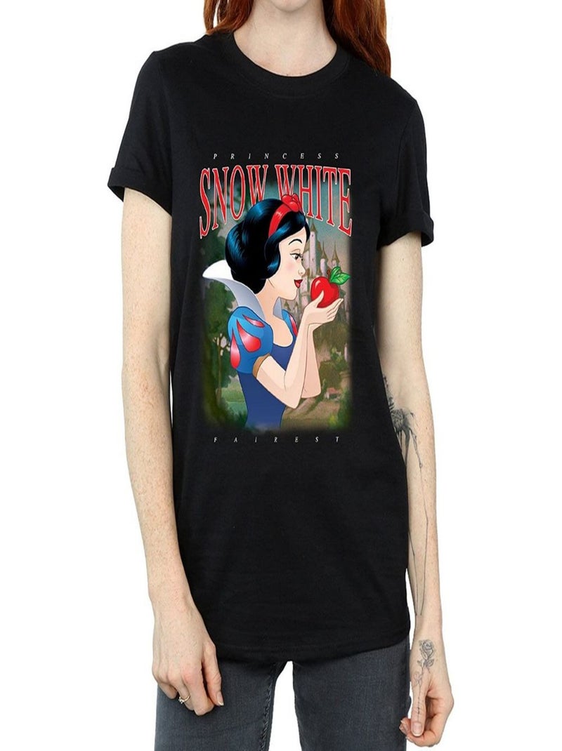 Blanche-Neige et les sept nains - T-shirt (Blanche Neige) Noir - Kiabi