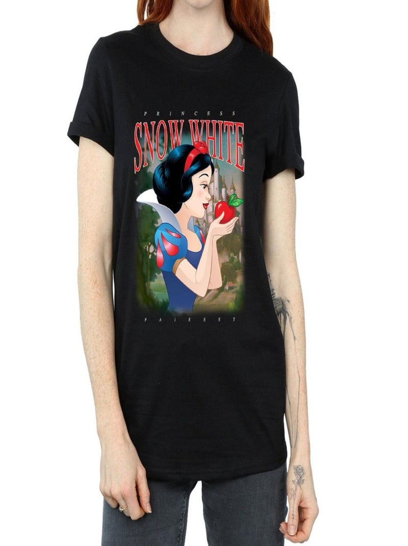 Blanche-Neige et les sept nains - T-shirt (Blanche Neige) Noir - Kiabi