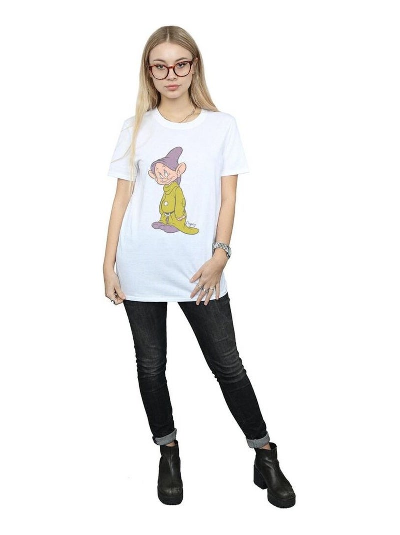 Blanche-Neige et les sept nains - T-shirt (Simplet) Blanc - Kiabi