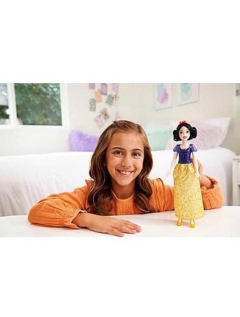 Blanche-Neige Poupée 29 cm, Mattel Poupée Disney Princesses habillage, accessoires HLW08