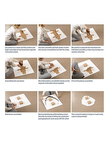 Blason en carton Ecole des sorciers Poudlard Harry Potter 61 x 48 cm