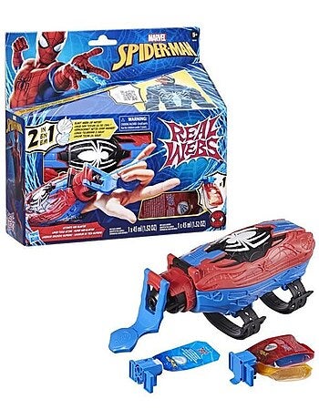 Blaster 2-en-1 lance-toile ultime - Spider-Man Real Webs, HASBRO
