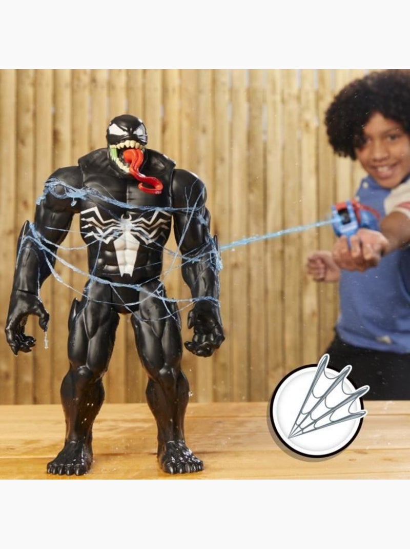 Blaster 2-en-1 lance-toile ultime - Spider-Man Real Webs, HASBRO Rouge - Kiabi