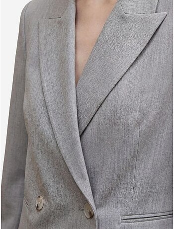 Blazer à col châle boutonné my fashion