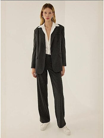 Blazer à fines rayures reece