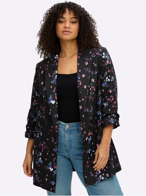 Blazer à Fleurs - Taille Standard - Sheego - Kiabi Blazer à Fleurs - Taille Standard - Sheego - Kiabi