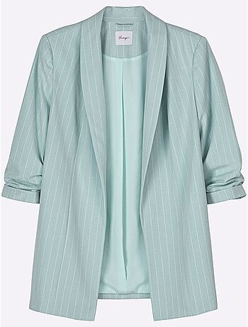 Blazer à Rayures - Taille Standard - Sheego