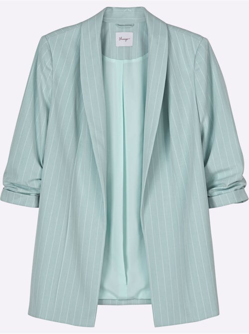 Blazer à Rayures - Taille Standard - Sheego - Kiabi