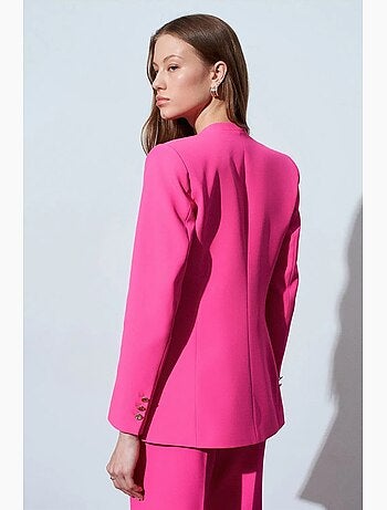 Blazer ajusté en crêpe dilvin