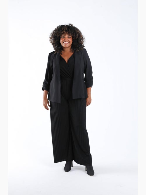 Blazer ample uni - Kiabi