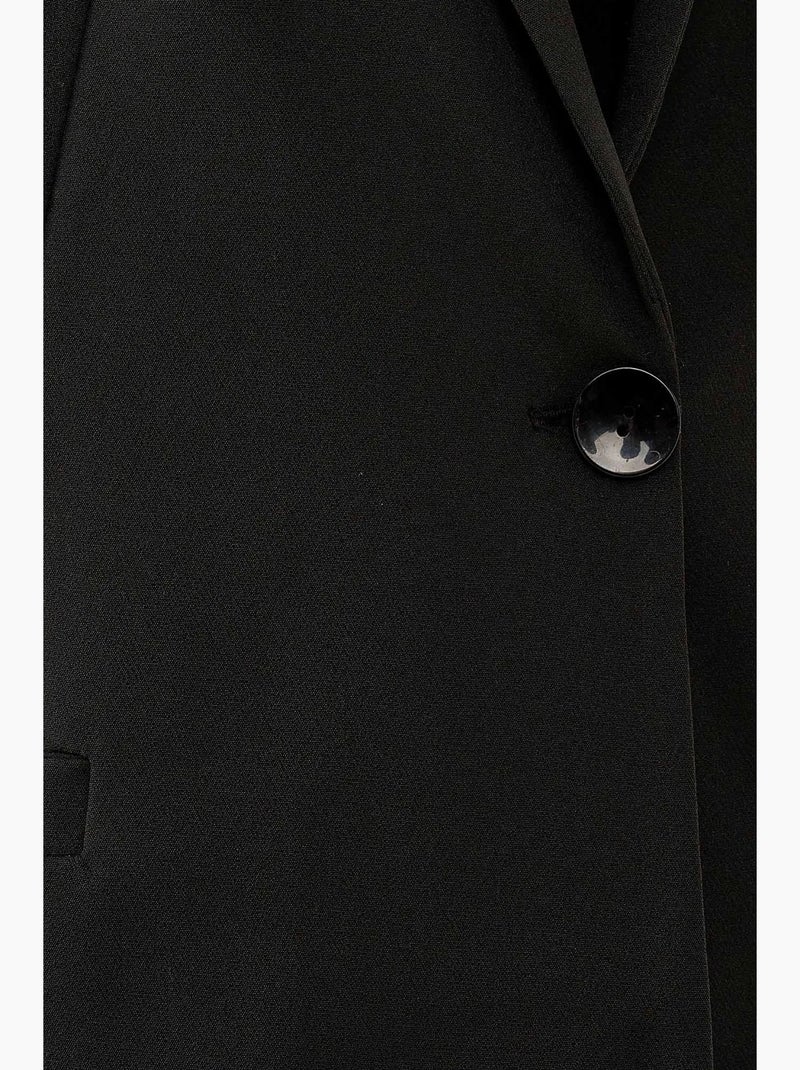 Blazer avec doublure détaillée hiccup Noir - Kiabi