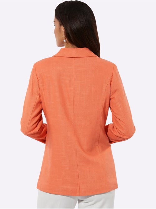 Blazer Avec Viscose - Taille Standard - Helline - Kiabi Blazer Avec Viscose - Taille Standard - Helline - Kiabi