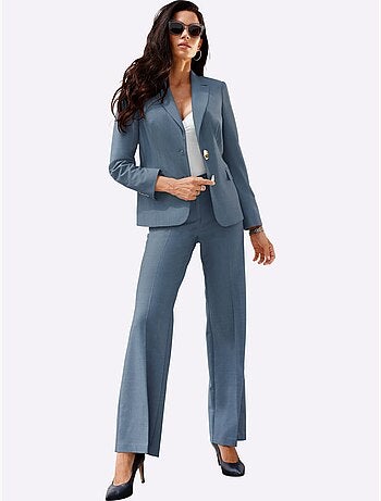 Blazer bel aspect chiné - taille standard - helline