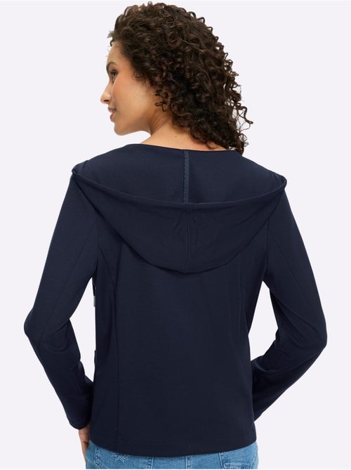 Blazer Belle Qualité Interlock - Taille Standard - Helline - Kiabi Blazer Belle Qualité Interlock - Taille Standard - Helline - Kiabi