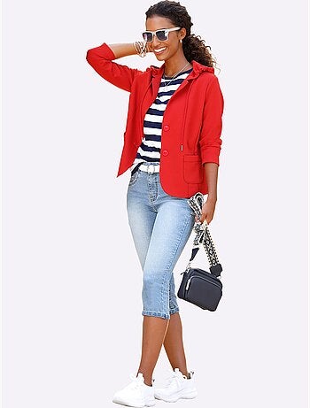 Blazer Belle Qualité Interlock - Taille Standard - Helline