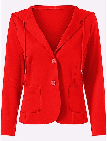 Blazer Belle Qualité Interlock - Taille Standard - Helline