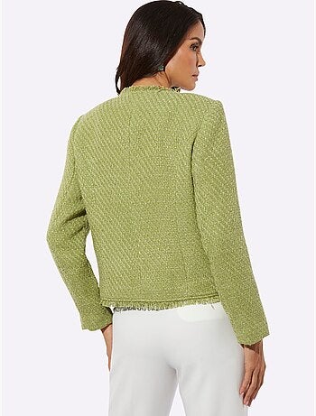 Blazer Bouclé Qualité Bouclé Légère - Taille Standard - Helline