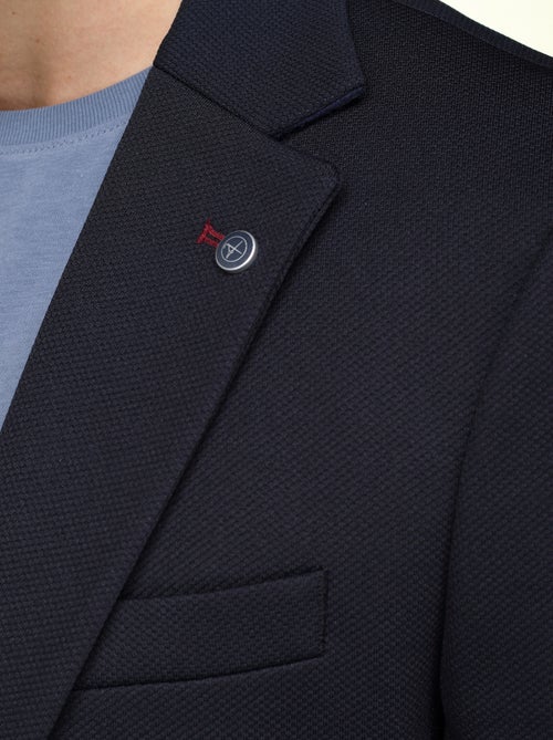 Blazer casual col tailleur - Silverstone - Kiabi