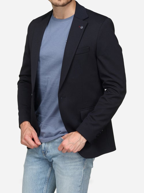 Blazer casual col tailleur - Silverstone - Kiabi