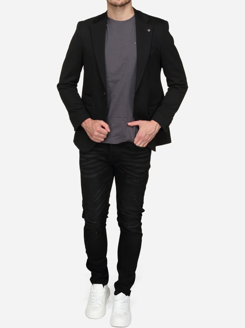 Blazer casual col tailleur - Silverstone - Kiabi