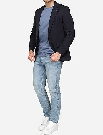 Blazer casual col tailleur