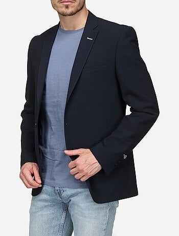 Blazer casual col tailleur