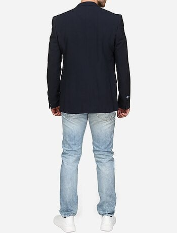 Blazer casual col tailleur
